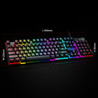 T-WOLF T20 — Full-Size Backlit Office Keyboard