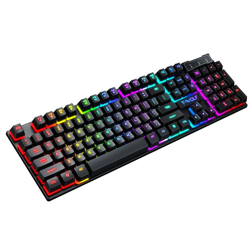 T-WOLF T20 — Full-Size Backlit Office Keyboard