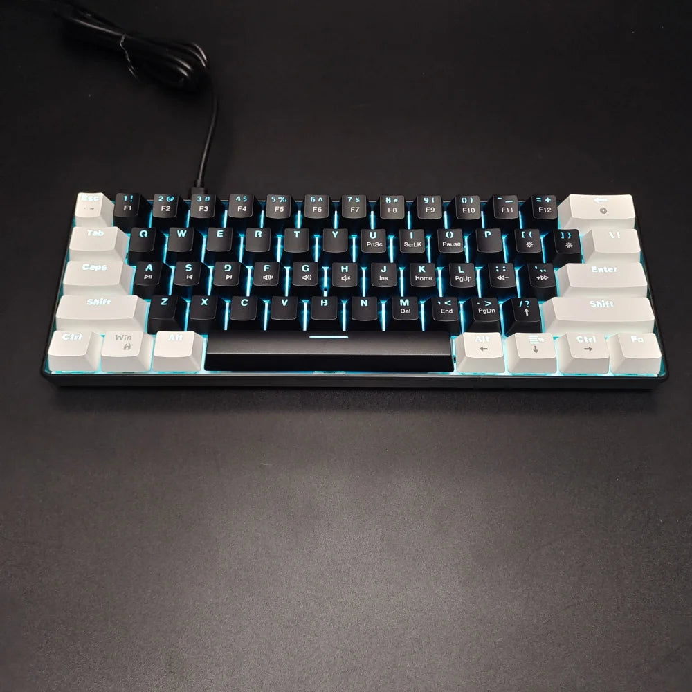 HXSJ V900 Kailh — 60% Keyboard, 19 Light Modes