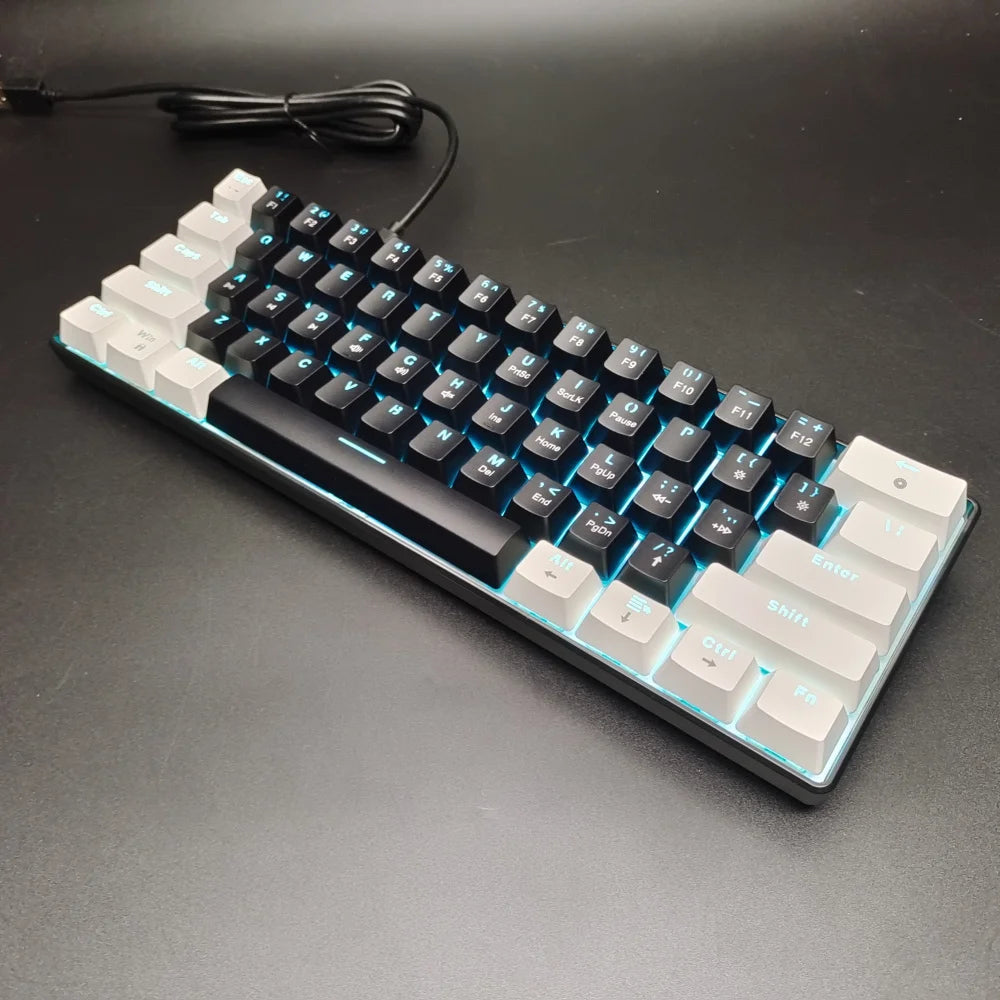 HXSJ V900 Kailh — 60% Keyboard, 19 Light Modes