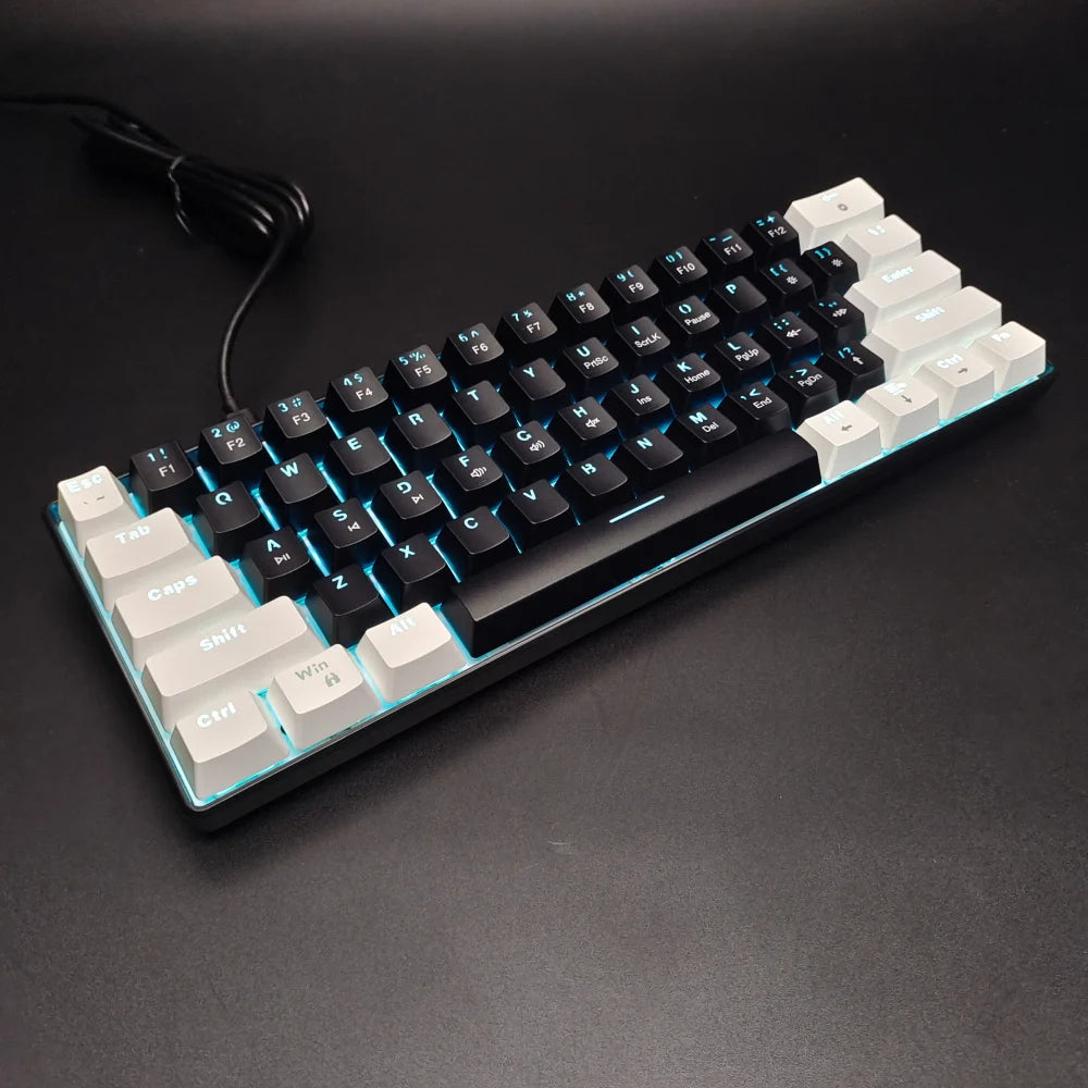 HXSJ V900 Kailh — 60% Keyboard, 19 Light Modes
