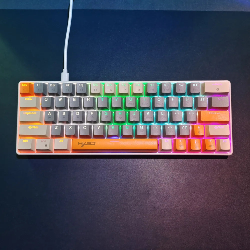 HXSJ V500 — 63-Key Keyboard with Arrows
