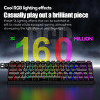SHIPADO iK68 — 65% Hot-Swap Keyboard, Side-Engraved RGB