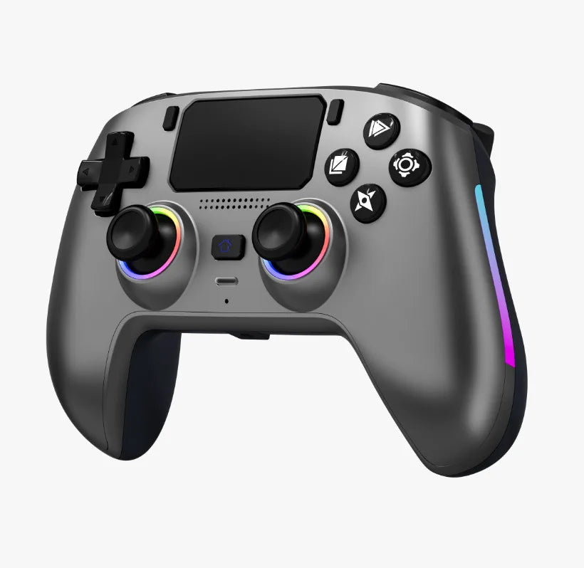 PS5 Macro Controller — RGB, Swappable Covers