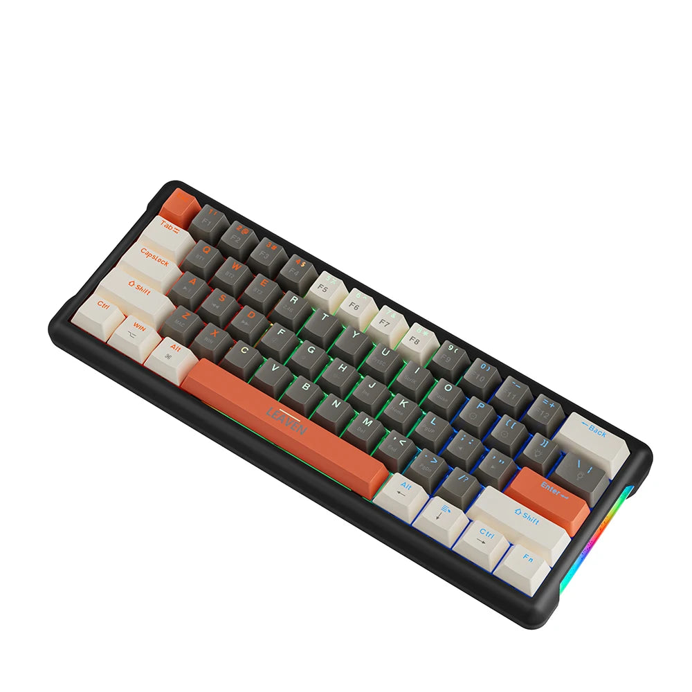 LEAVEN S-K610 — 60% Keyboard in 6 Colours