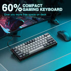 Aula Win60 HE — Magnetic Hot-Swap Keyboard, 60% RGB