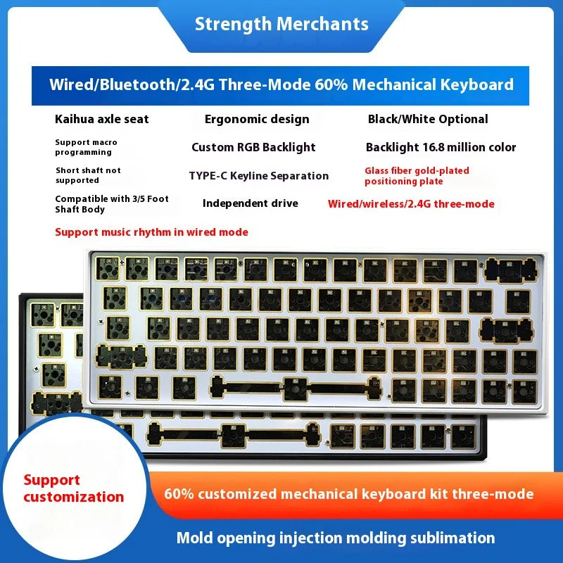 Cmany 285V2 — Hot-Swap 60% Wireless Keyboard