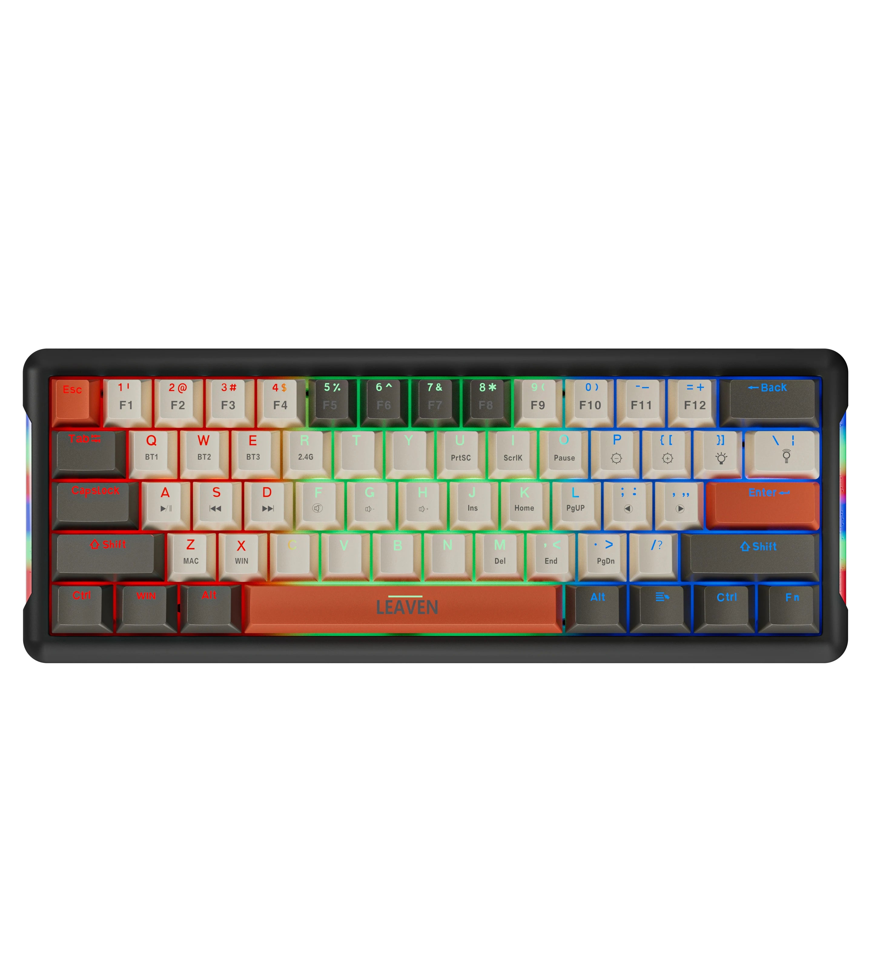 LEAVEN S-K610 — 60% Keyboard in 6 Colours