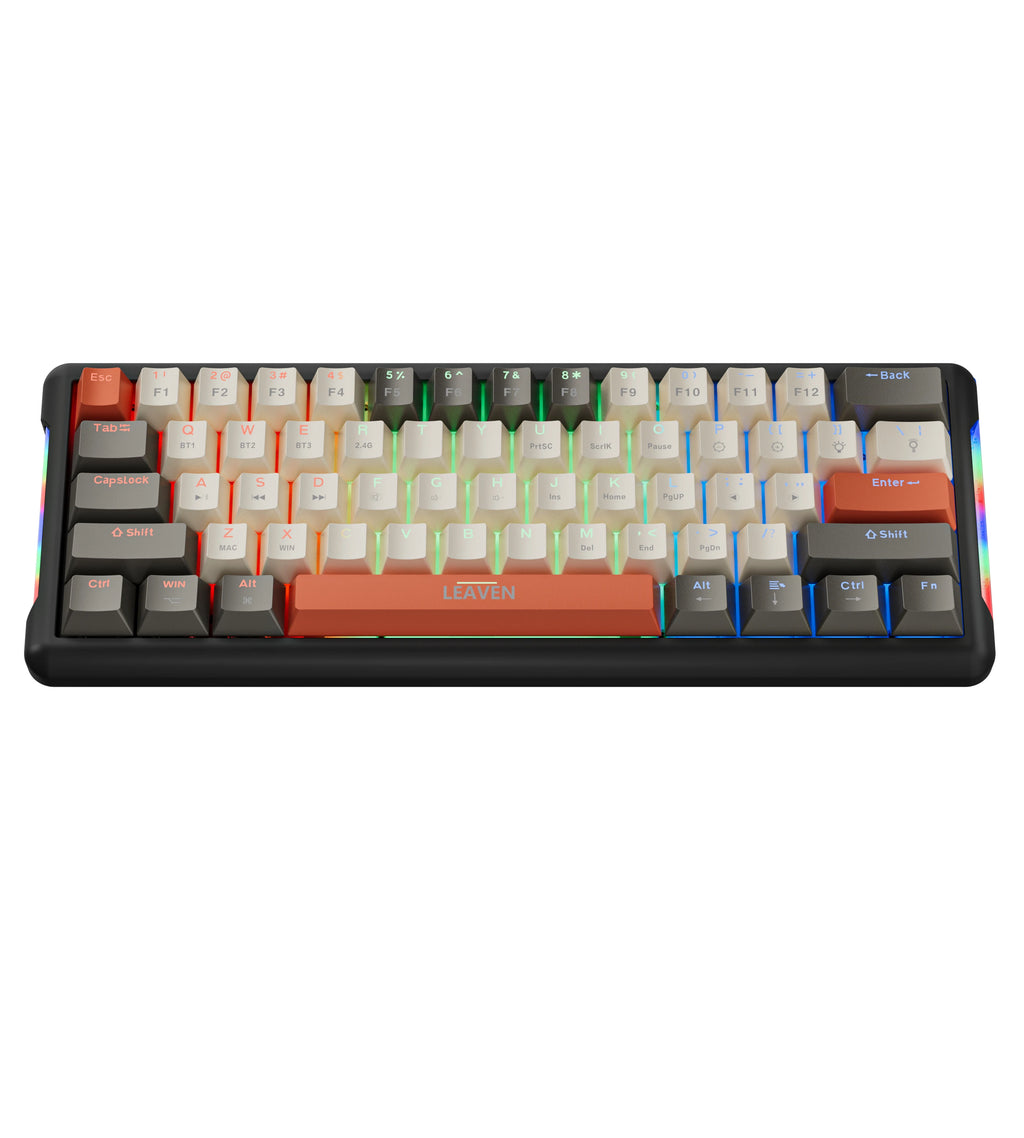 LEAVEN S-K610 — 60% Keyboard in 6 Colours