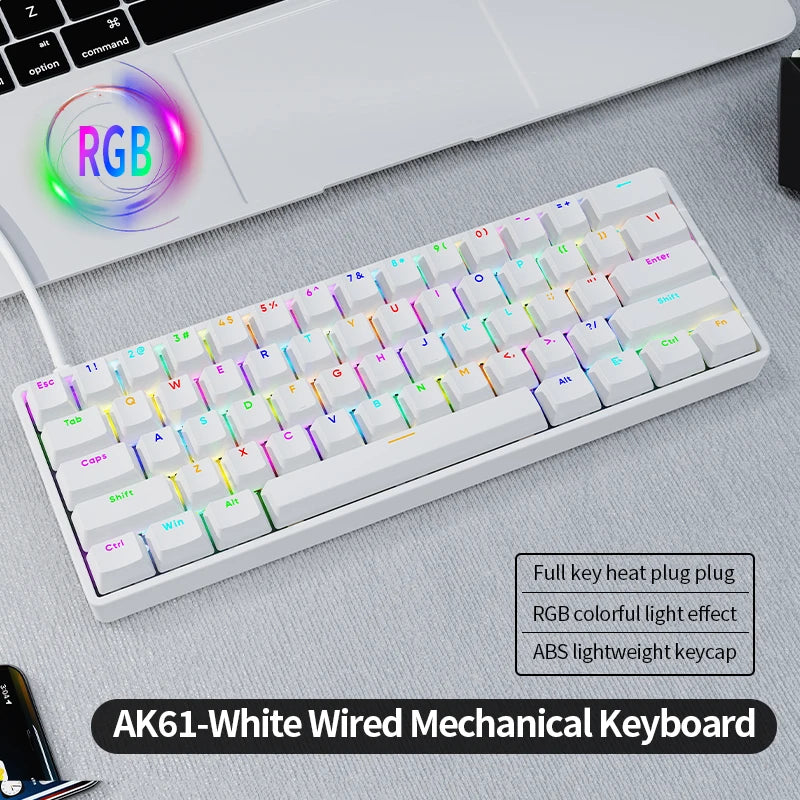 AK61 — Classic 60% Mechanical Keyboard
