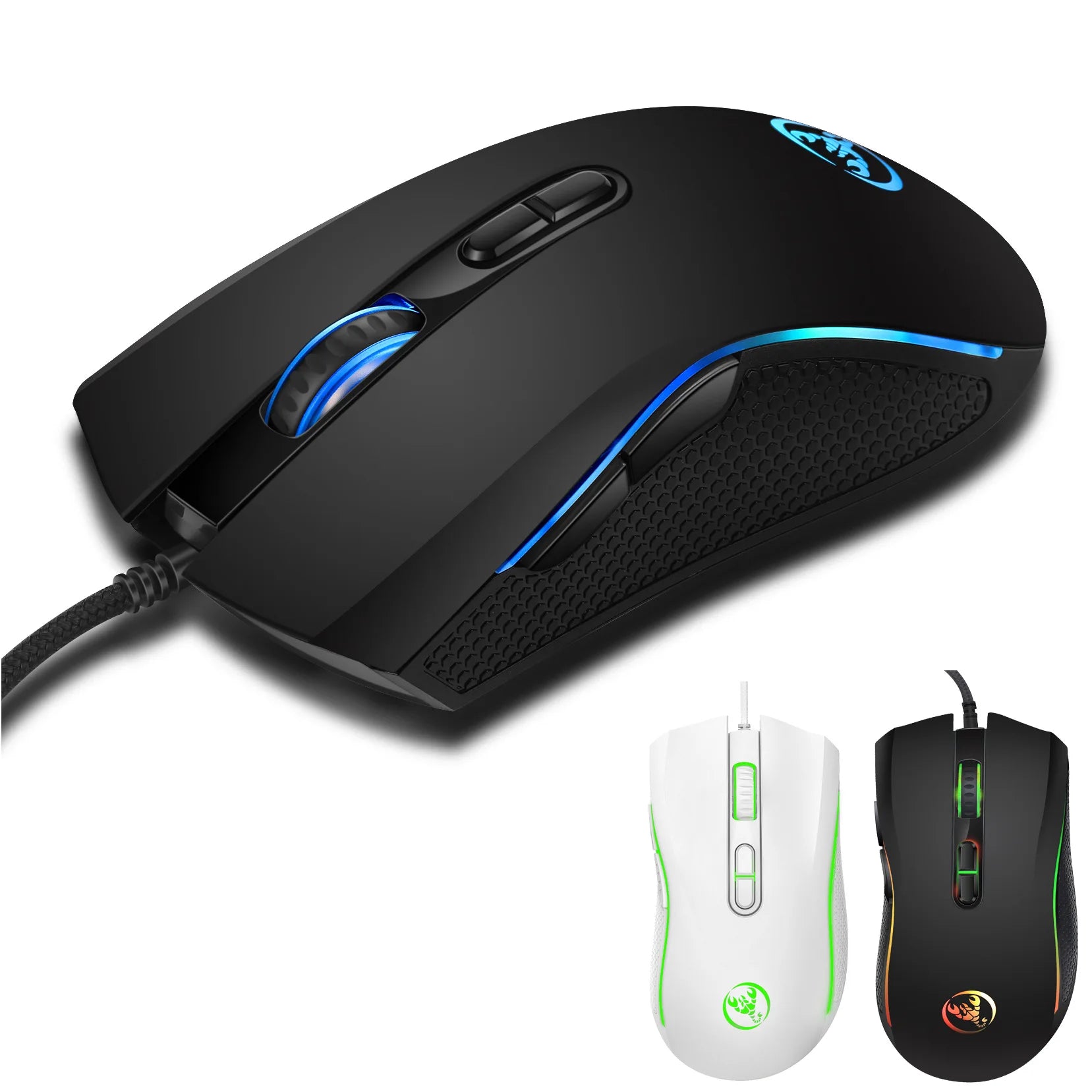 A869 Wired Mouse — 6 Buttons, 6400 DPI