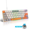 HXSJ V500 — 63-Key Keyboard with Arrows