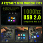 87-Key Mechanical Keyboard — TKL, Wired RGB
