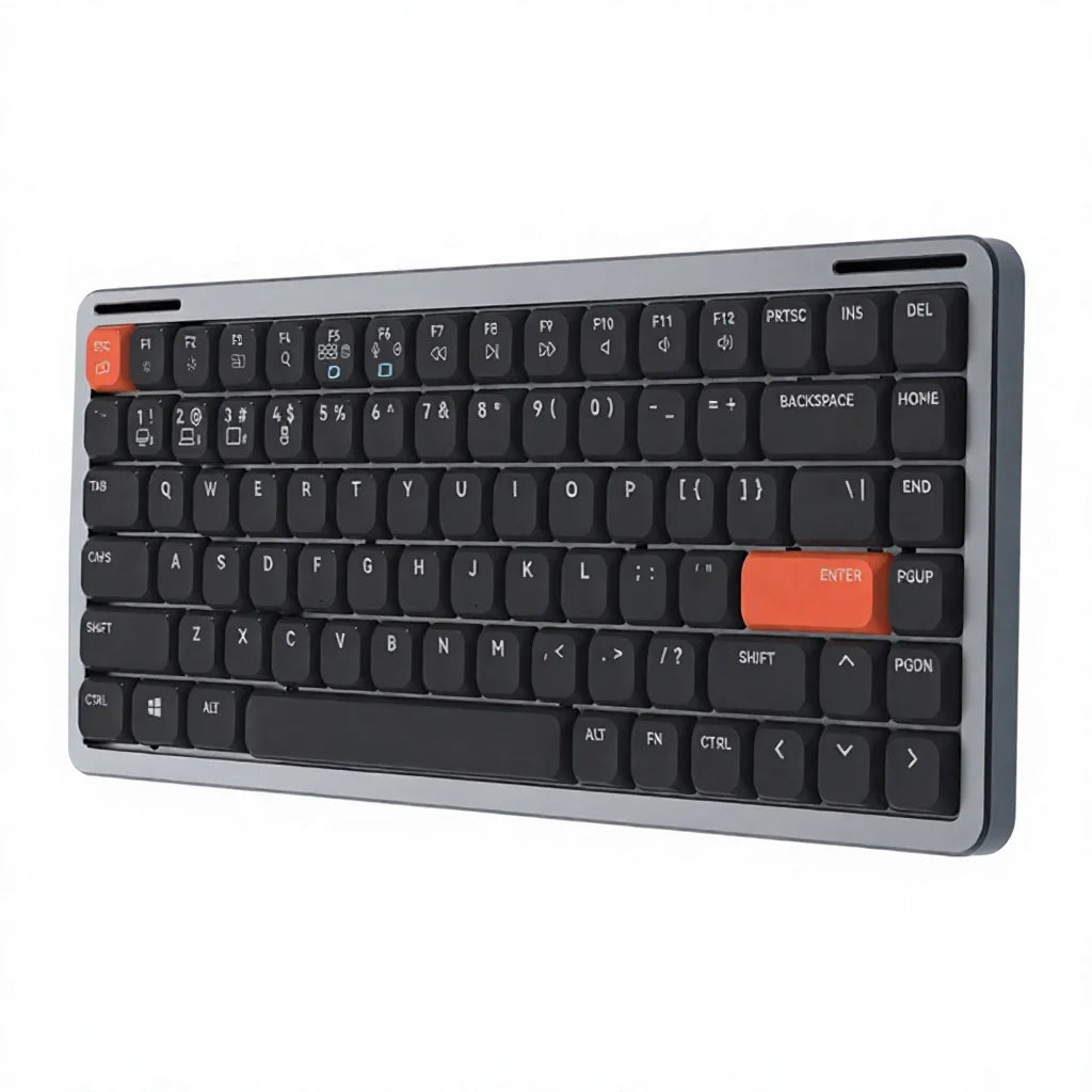 Low Profile Keyboard — 84 Keys, Aluminium