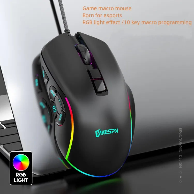 X9 Gaming Mouse — 10 Programmable Buttons