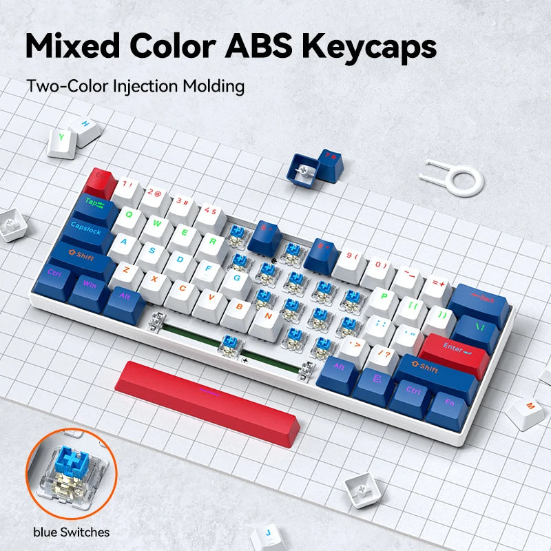 T-WOLF T60 — Hot-Swap 61-Key Keyboard