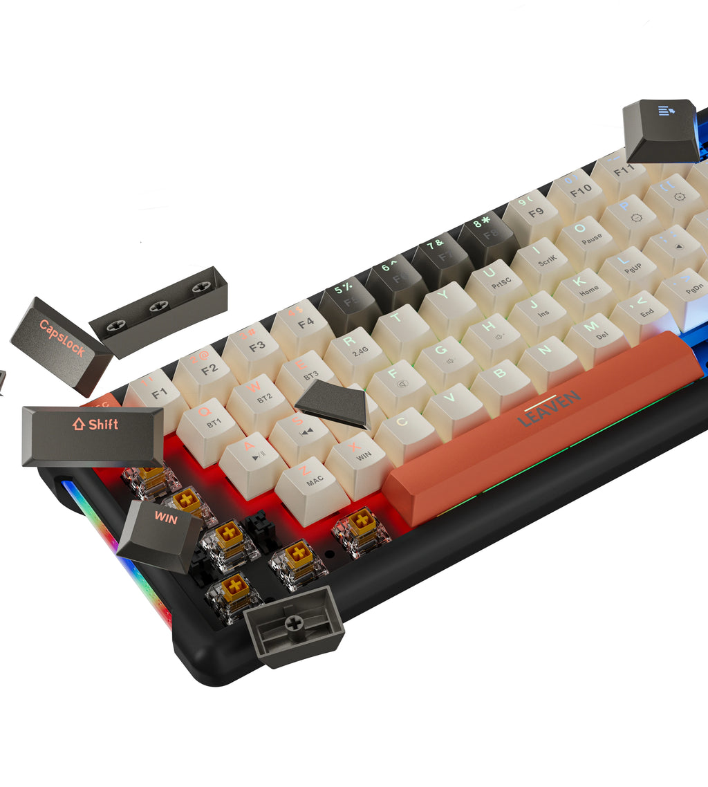 LEAVEN S-K610 — 60% Keyboard in 6 Colours