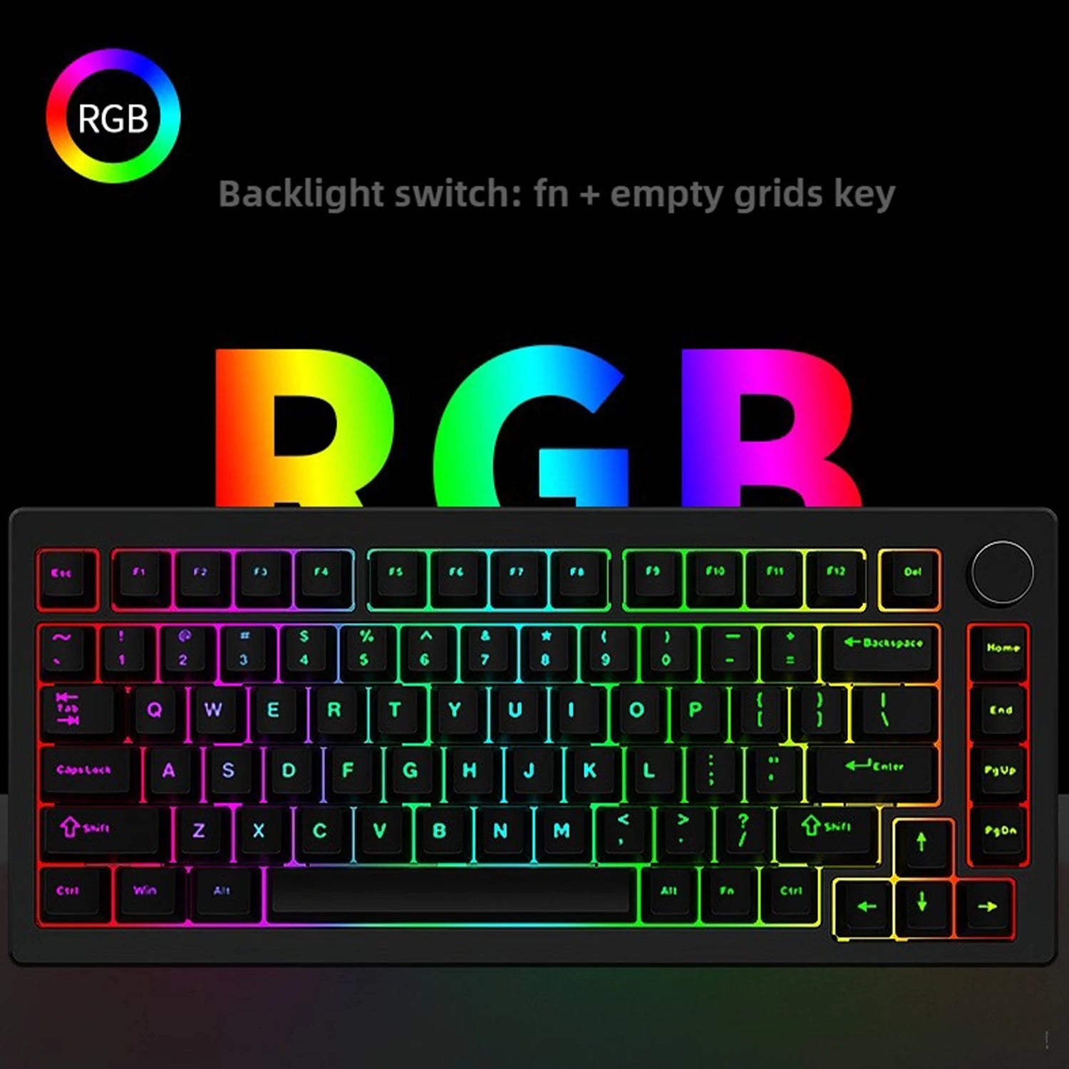 AL75V2 — Aluminium 75% Keyboard