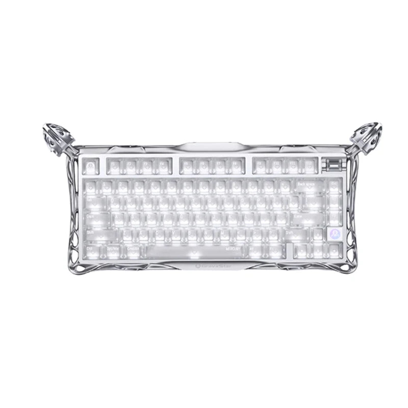 GravaStar K1 Pro Mist — Aluminium Skeleton Keyboard