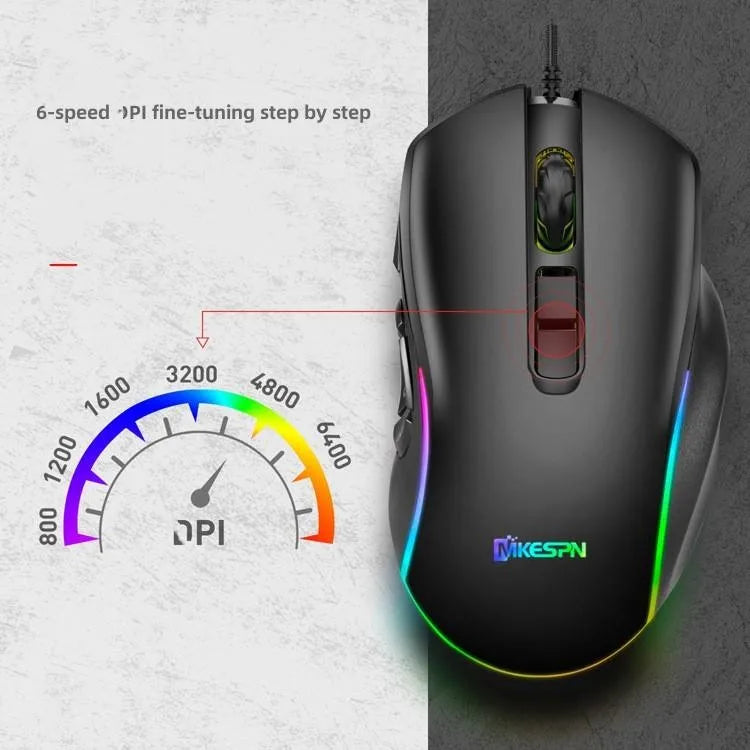 X9 Gaming Mouse — 10 Programmable Buttons