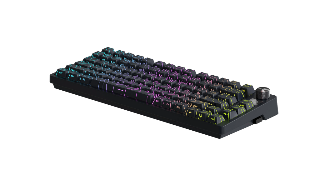 GK75 — Kailh Hot-Swap Keyboard, Tri-Mode