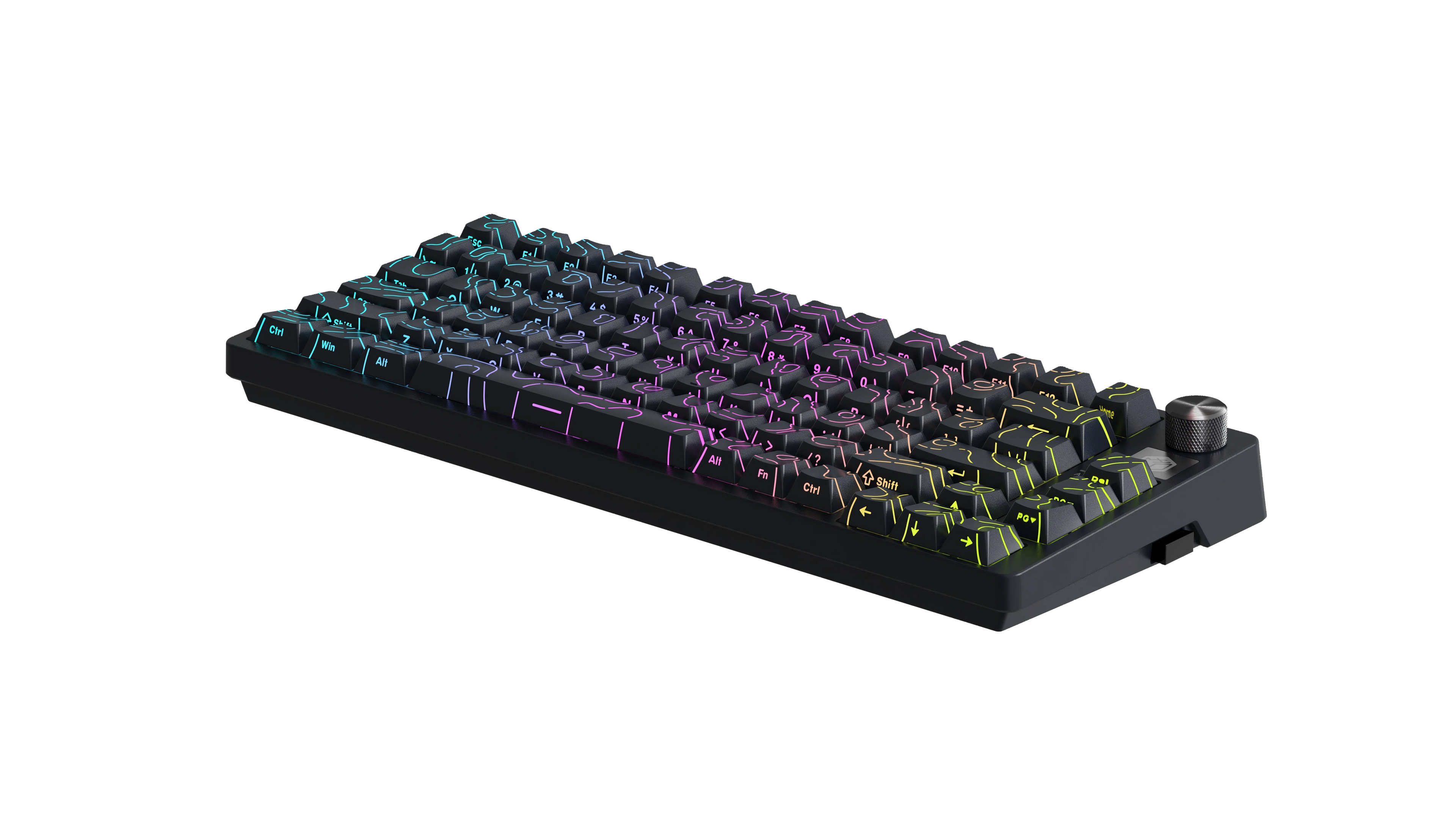 GK75 — Kailh Hot-Swap Keyboard, Tri-Mode