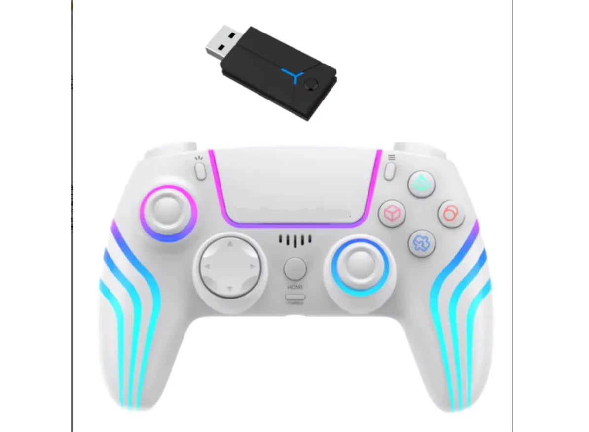 PS5 RGB Controller — Gyro Aim, Dual Vibration