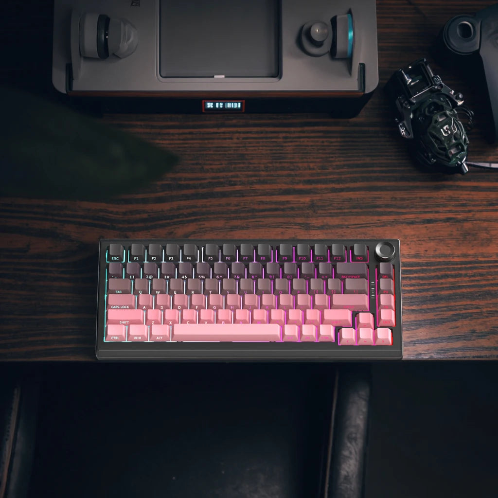 K81 — Side-Engraved Keyboard, Gradient PBT