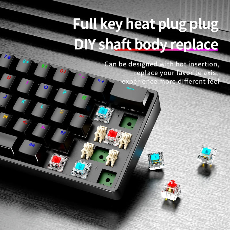 AK61 — Classic 60% Mechanical Keyboard