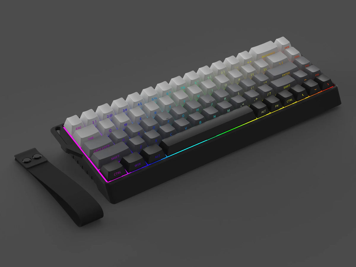 K68 — Wireless 65% Keyboard, Side-Engraved Gradient