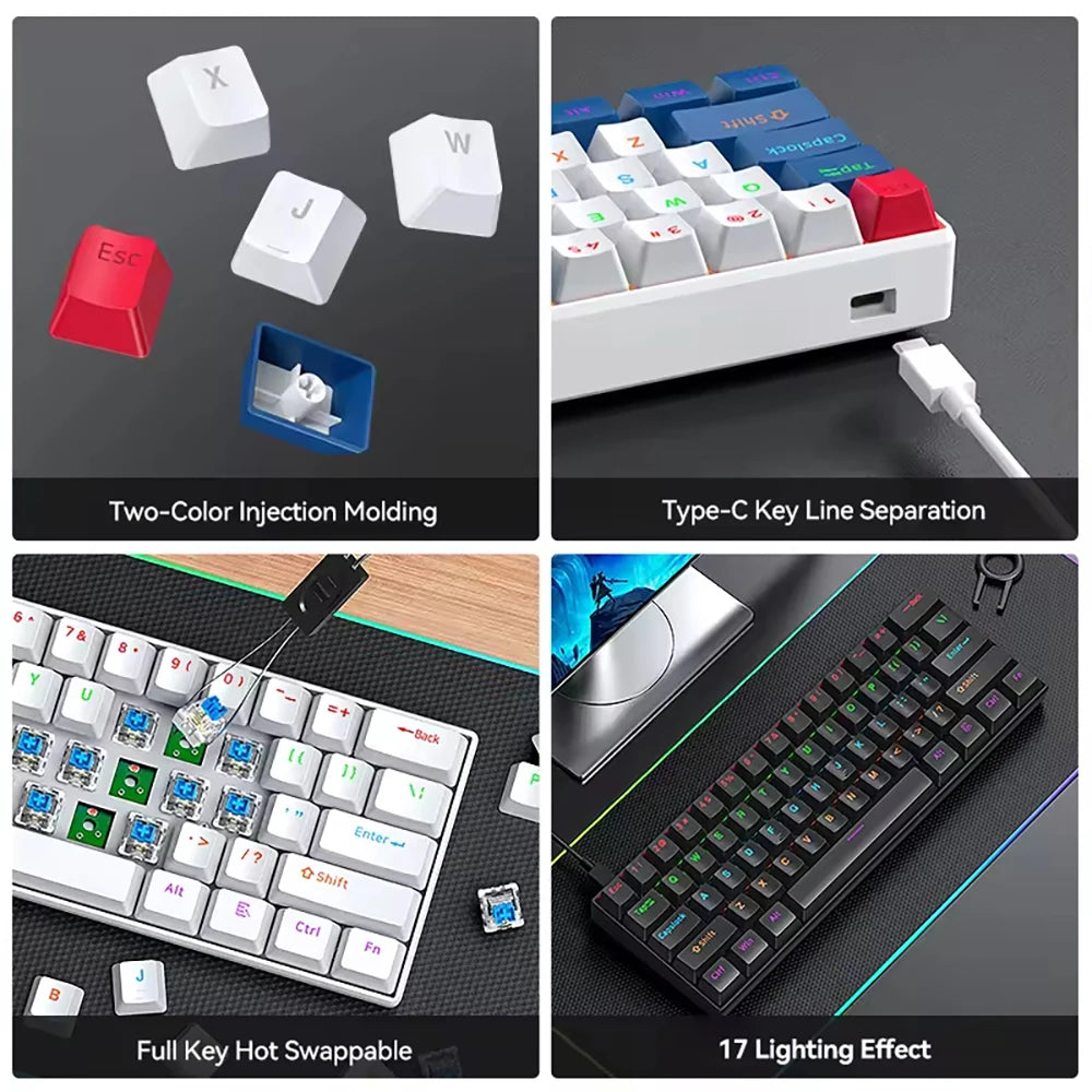 S-T60 — Hot-Swap 60% Keyboard