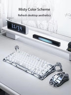 GravaStar K1 Pro Mist — Aluminium Skeleton Keyboard, 75%