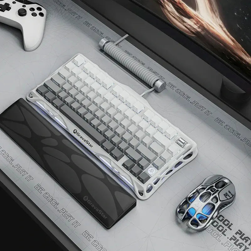 GravaStar Mercury K1 Lite — 75% Sci-Fi Keyboard