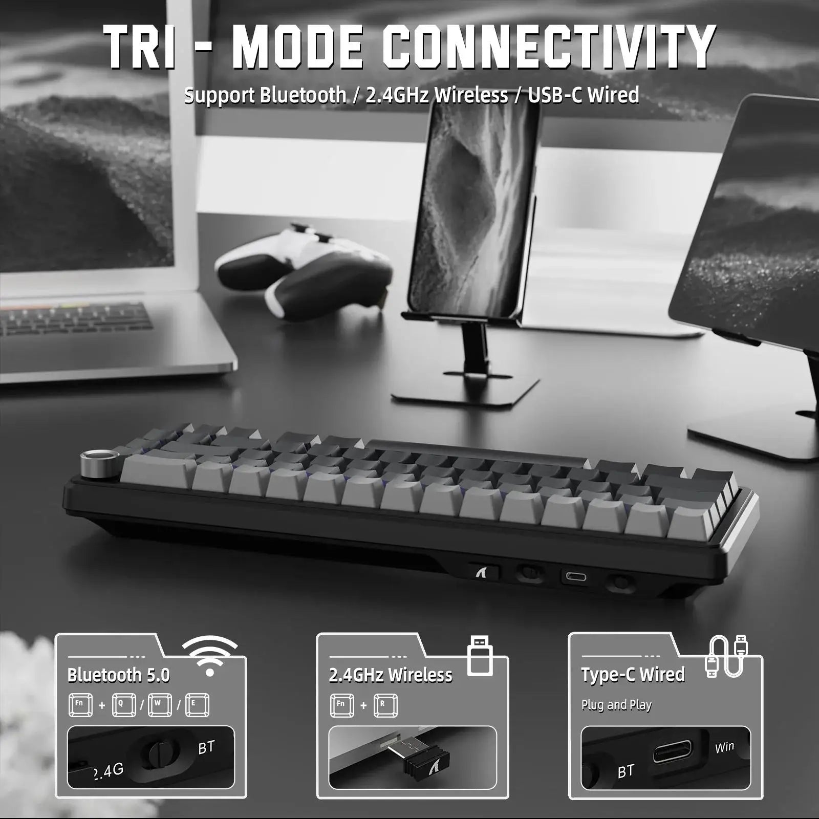 Attack Shark X66 — Wireless 60% Keyboard