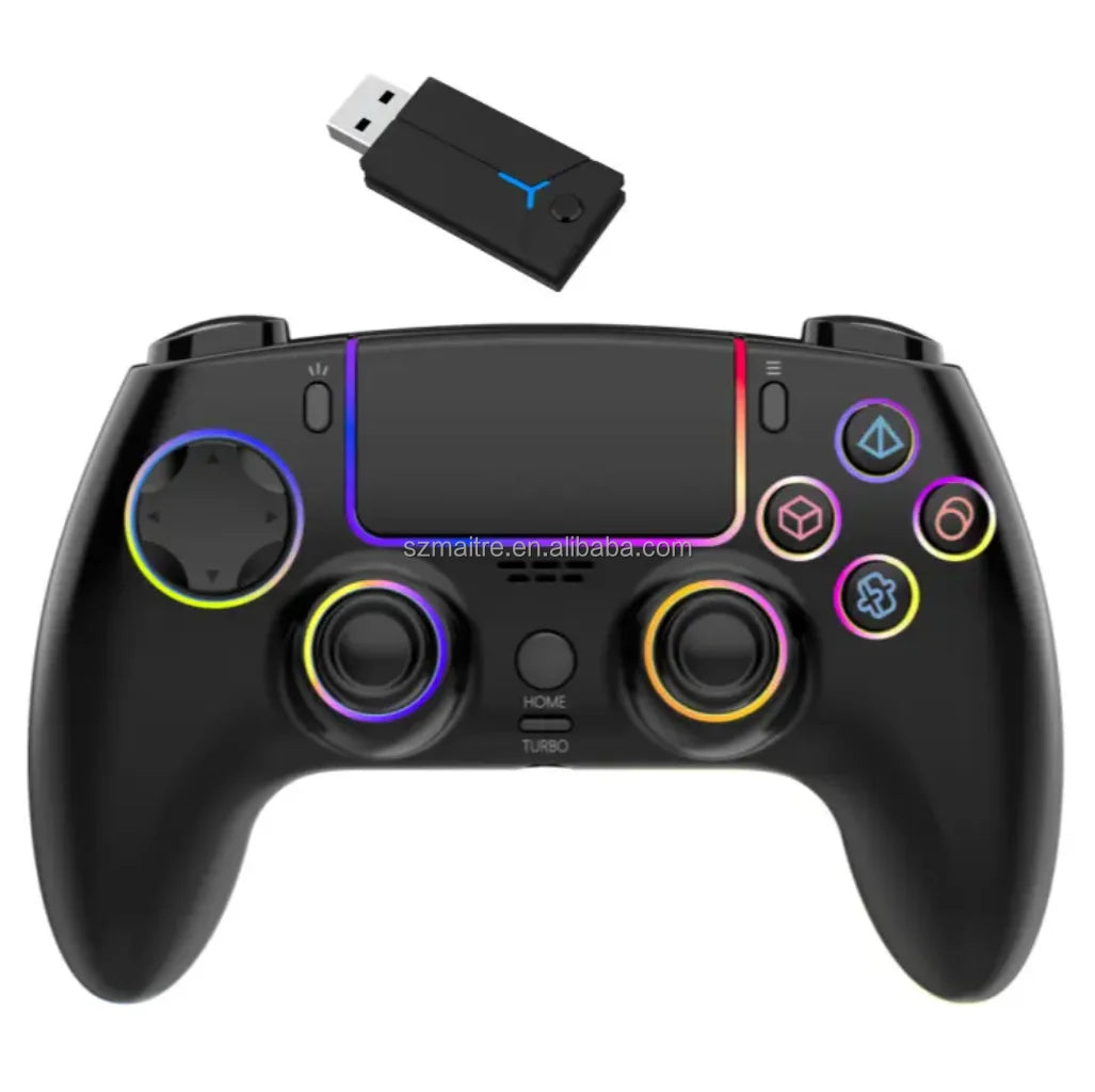 PS5 RGB Controller — Gyro Aim, Dual Vibration