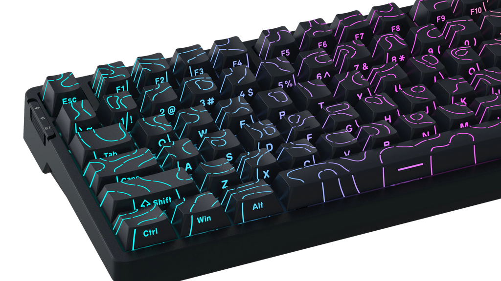 GK75 — Kailh Hot-Swap Keyboard, Tri-Mode
