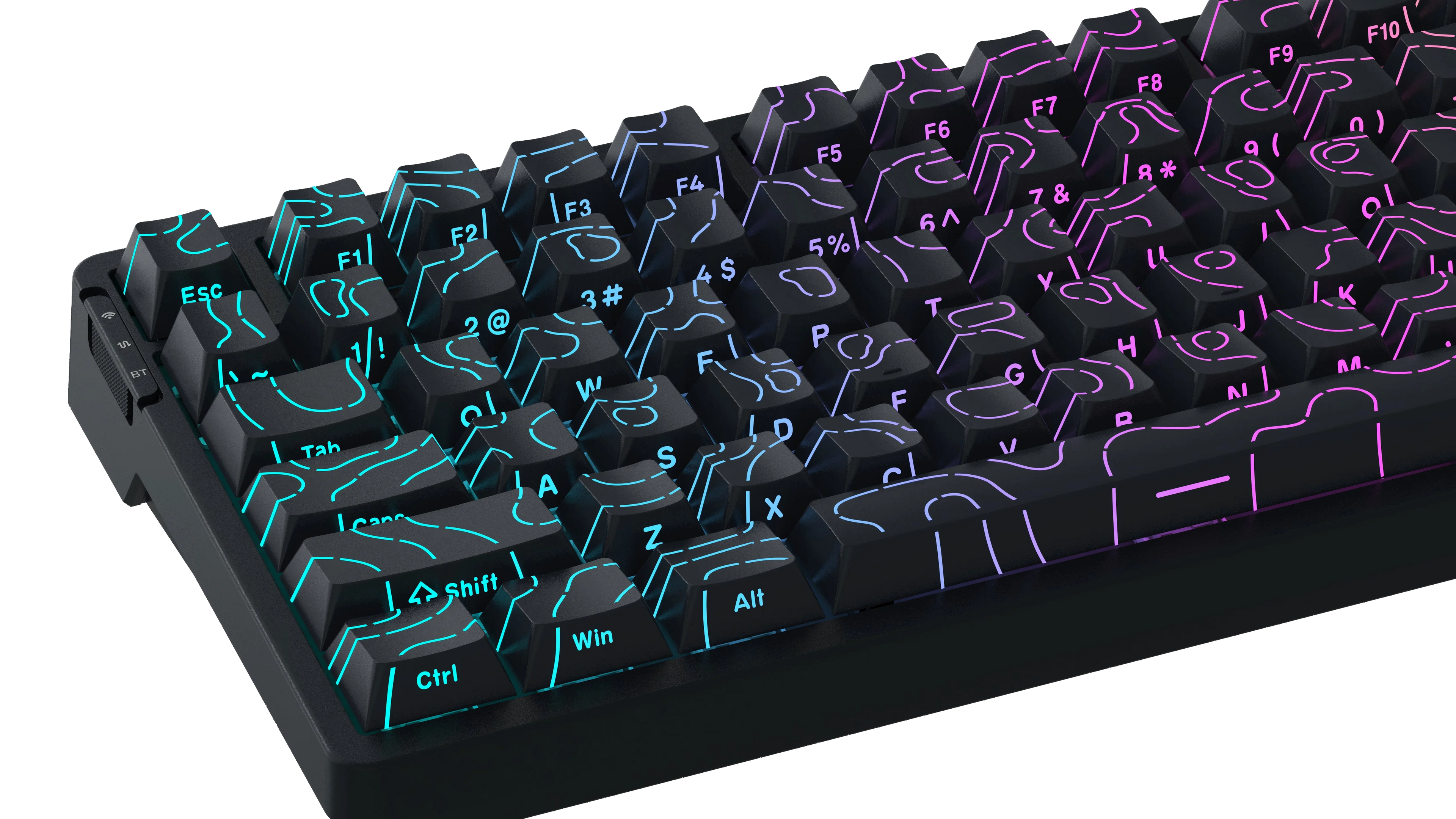 GK75 — Kailh Hot-Swap Keyboard, Tri-Mode