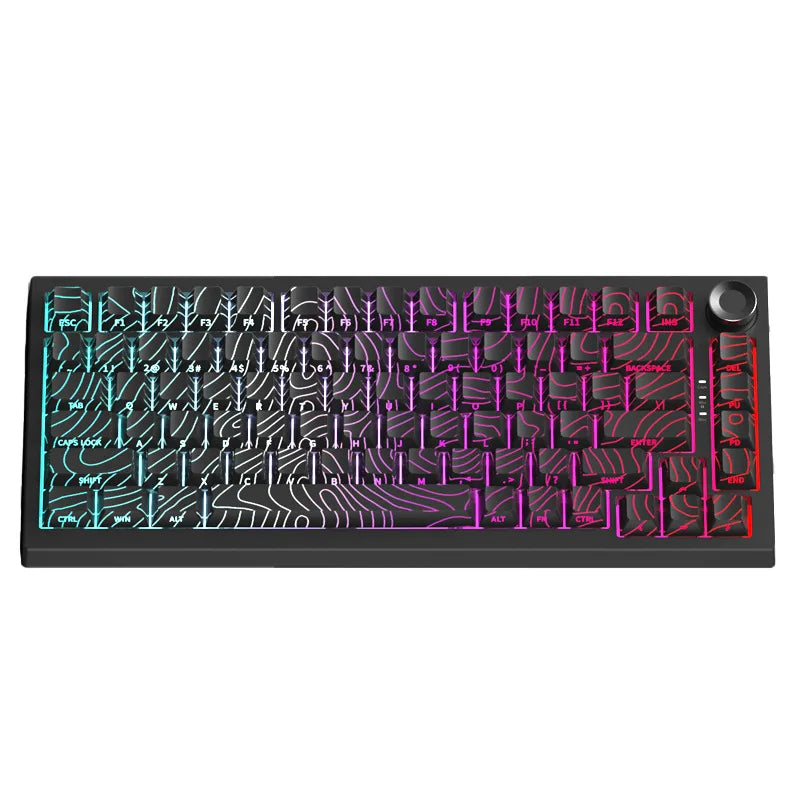 K81 — Side-Engraved Keyboard, Gradient PBT