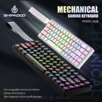 SHIPADO iK68 — 65% Hot-Swap Keyboard, Side-Engraved RGB