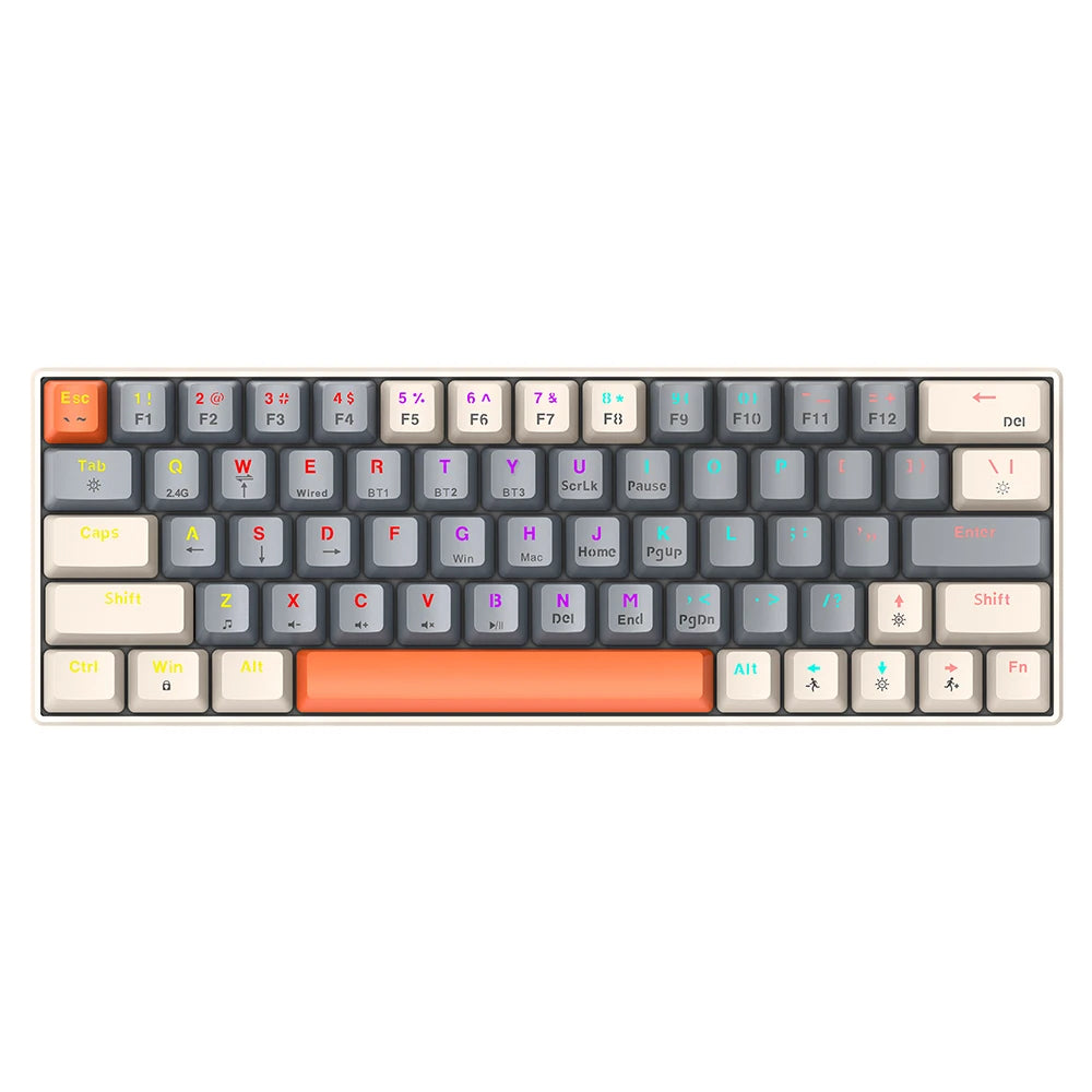 T-WOLF T30 — Wireless Keyboard, 1450mAh Battery