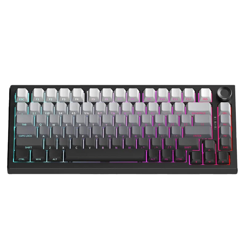 K81 — Side-Engraved Keyboard, Gradient PBT