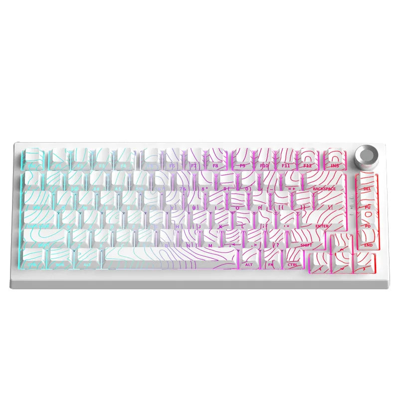 K81 — Side-Engraved Keyboard, Gradient PBT