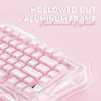 GravaStar Mercury K1 Pink — Aluminium 75% Wireless Keyboard