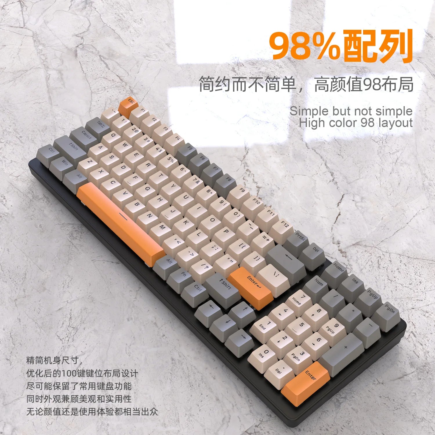 K6 — 98% Hot-Swap Keyboard, Tri-Mode