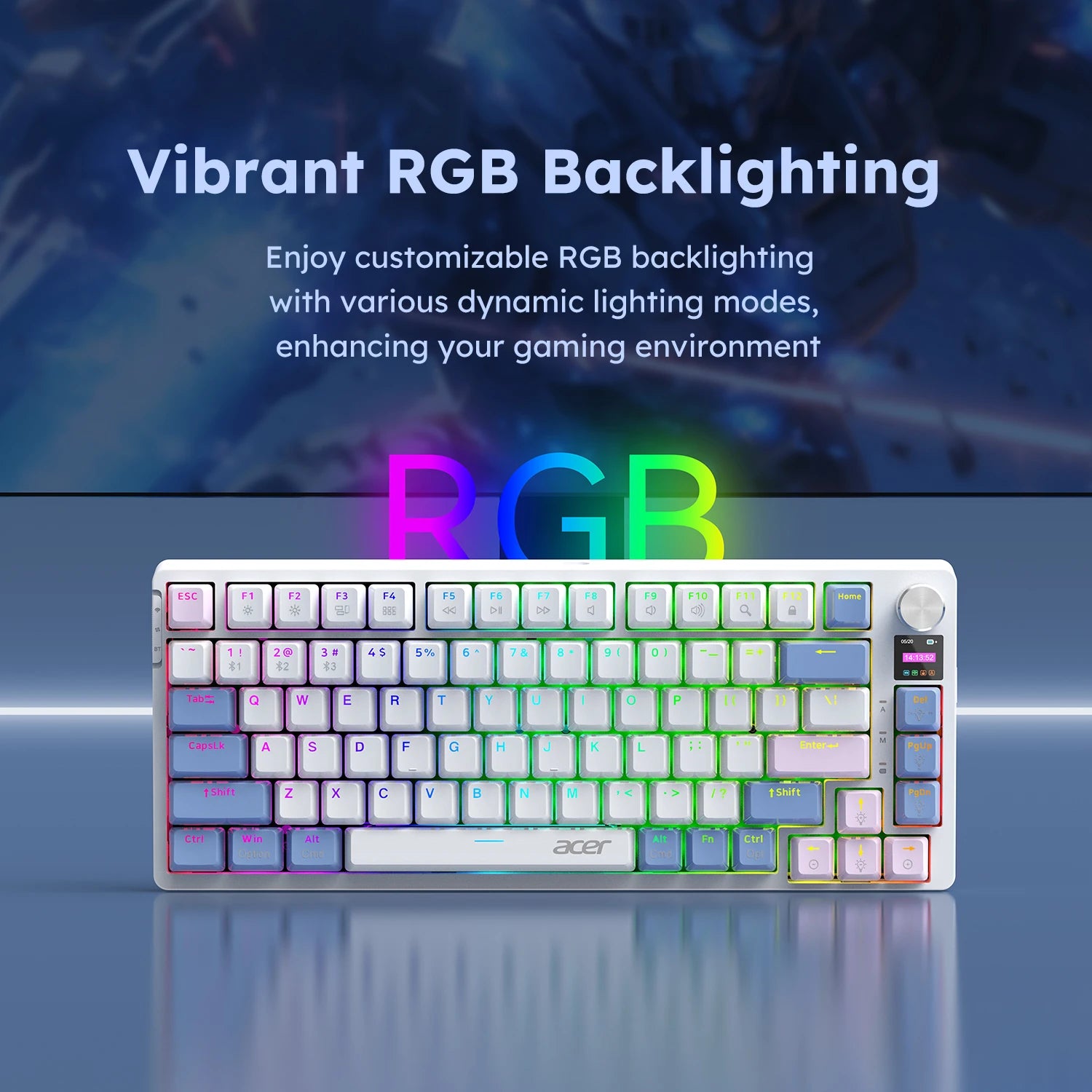 Custom 75% Keyboard — Pre-Lubed Linears