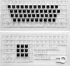 Retro Keycap Set — 136 Translucent Keys