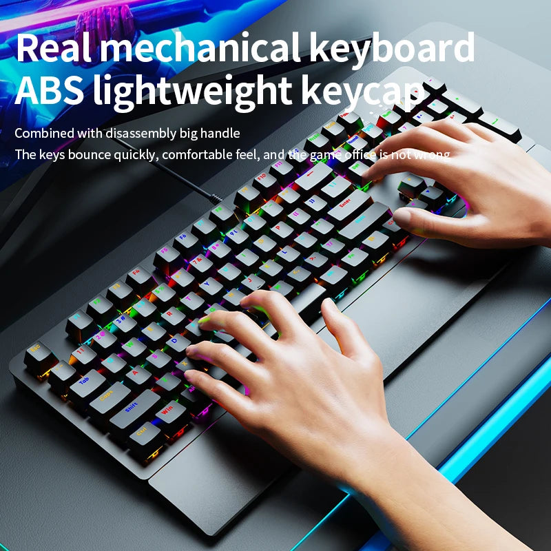 AK104 — Full-Size RGB Mechanical Keyboard