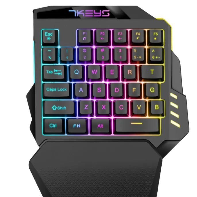 Wireless One-Handed Keypad — 2.4G, Optical