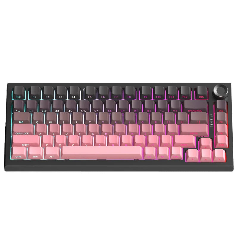 K81 — Side-Engraved Keyboard, Gradient PBT