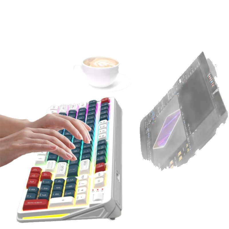 Senrui K97 — Full-Size RGB Keyboard with Wrist Rest